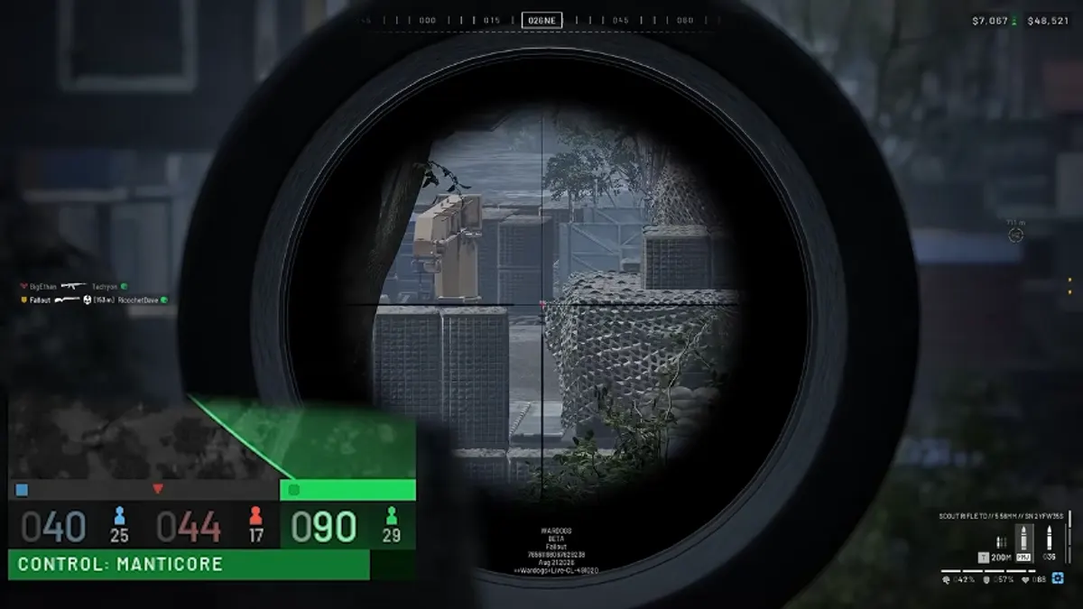 WARDOGS cheats gameplay on WAR DOGS — ESP and aimbot features
